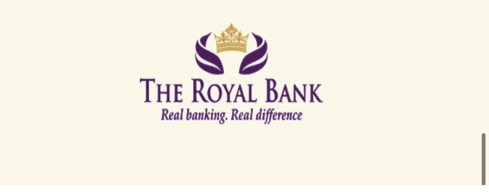 New Royal Bank Logo and Wordmark
